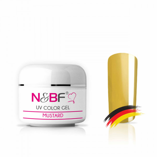 Nails & Beauty Factory UV Color Gel Mustard Farbgel 5 ml