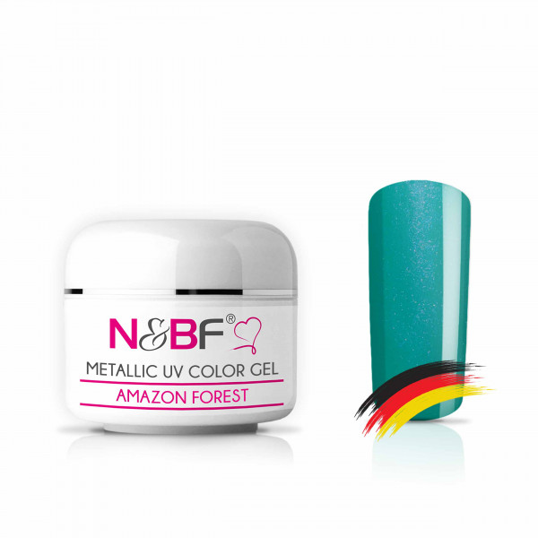 Nails & Beauty Factory Metallic UV Colorgel Amazon Forest Farbgel 5 ml