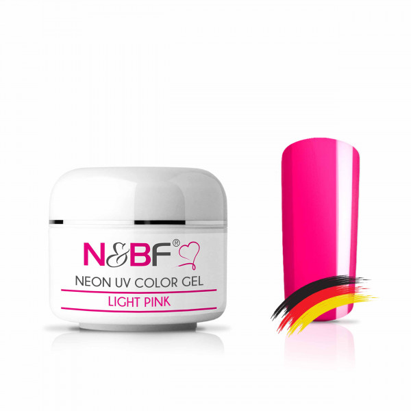 Nails & Beauty Factory Neon UV Color Gel Light Pink Farbgel 5 ml